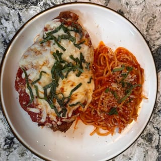 Chicken Parm Entree with Pasta